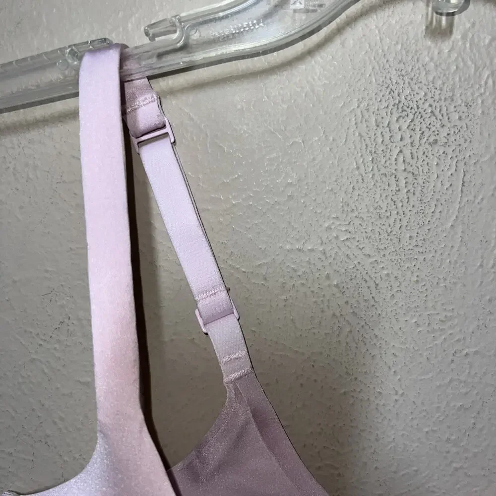 Skims Ultimate Deep V Push Up Bra Size 38DDD Cherry Blossom Pink NWT - Picture 5 of 12